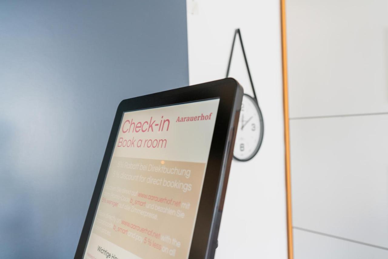 Hotel Aarauerhof - Self Check-In Zewnętrze zdjęcie